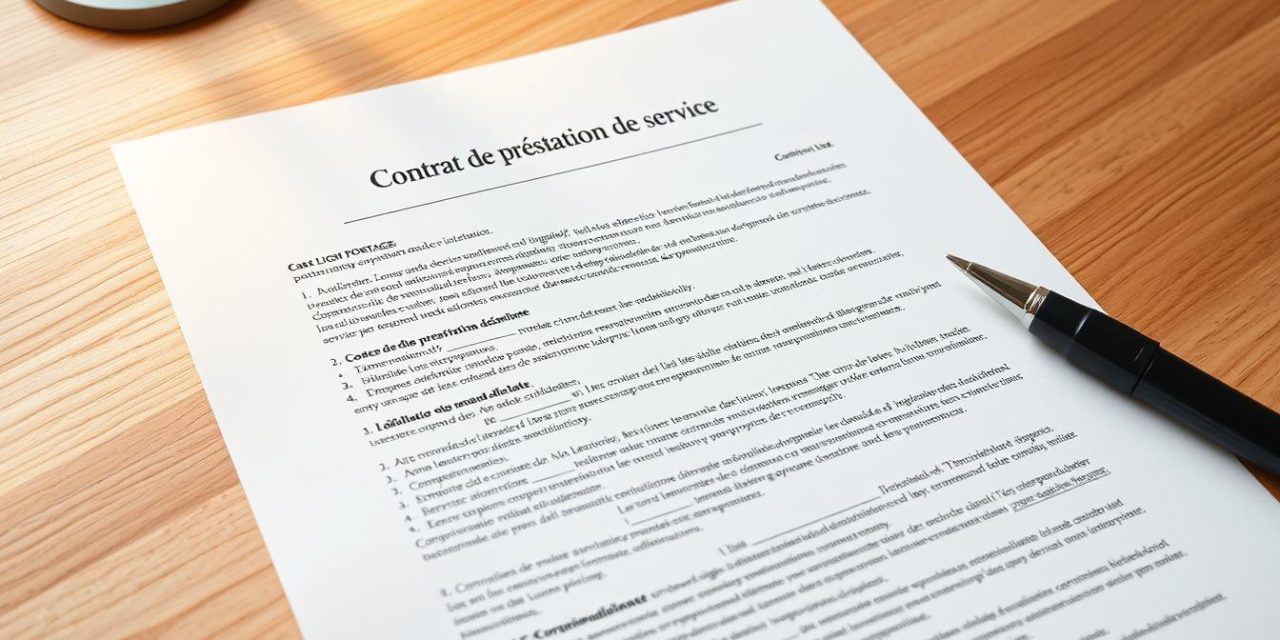 Contrat de prestation de service : Tout ce que vous devez savoir
