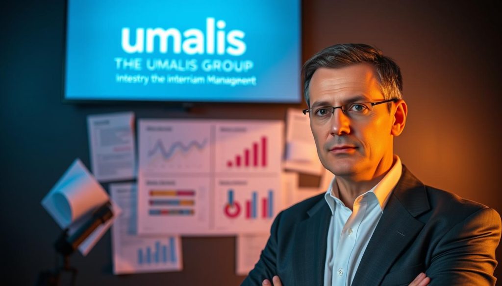 A professional analysis of the contrast between fixed-term contracts (CDD) and interim management, set against a backdrop of the Umalis Group's expertise. In the foreground, a well-dressed executive stands thoughtfully, their gaze focused on the camera. In the middle ground, an array of documents and charts illustrate the key differences between the two employment models. The background features the Umalis Group's logo, conveying a sense of authority and industry leadership. The lighting is warm and slightly dramatic, creating a mood of contemplation and careful consideration. The overall composition is balanced and visually compelling, inviting the viewer to delve into the nuances of this important business topic. A professional analysis of the contrast between fixed-term contracts (CDD) and interim management, set against a backdrop of the Umalis Group's expertise. In the foreground, a well-dressed executive stands thoughtfully, their gaze focused on the camera. In the middle ground, an array of documents and charts illustrate the key differences between the two employment models. The background features the Umalis Group's logo, conveying a sense of authority and industry leadership. The lighting is warm and slightly dramatic, creating a mood of contemplation and careful consideration. The overall composition is balanced and visually compelling, inviting the viewer to delve into the nuances of this important business topic.