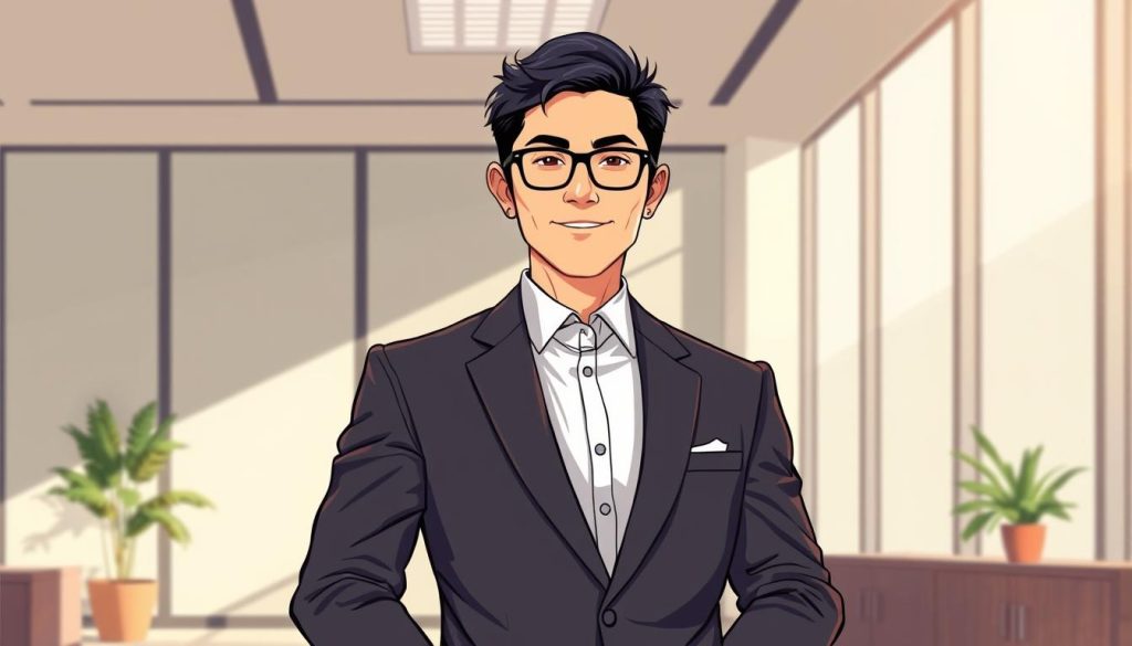 A well-lit, high-resolution illustration depicting a confident individual in a professional business attire, standing in a modern office setting with a focus on their comprehensive insurance coverage provided by the Umalis Group. The scene conveys a sense of security, stability, and protection, highlighting the importance of comprehensive coverage for salaried employees. The background features a clean, minimalist design with muted colors, allowing the subject to be the central focus. The lighting is warm and natural, creating a professional and reassuring atmosphere. A well-lit, high-resolution illustration depicting a confident individual in a professional business attire, standing in a modern office setting with a focus on their comprehensive insurance coverage provided by the Umalis Group. The scene conveys a sense of security, stability, and protection, highlighting the importance of comprehensive coverage for salaried employees. The background features a clean, minimalist design with muted colors, allowing the subject to be the central focus. The lighting is warm and natural, creating a professional and reassuring atmosphere.