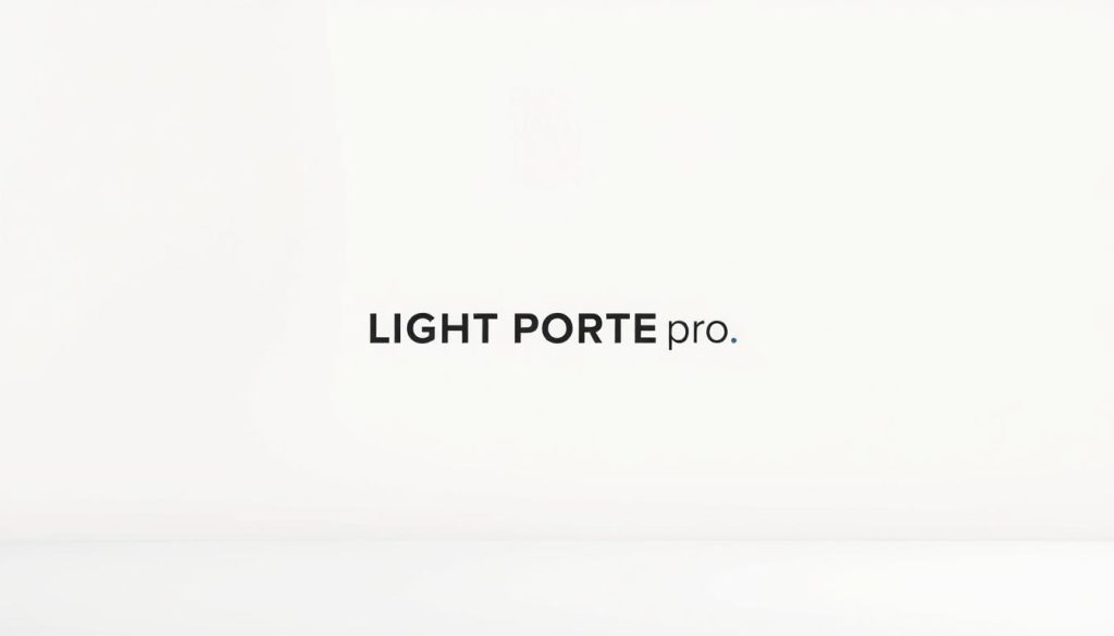 Assurance pro, a professional liability coverage portrayed in a clean, minimalist style. A centered, monochromatic LIGHT PORTAGE logo stands out against a soft, light background, conveying a sense of trust and reliability. The composition features simple geometric shapes and a subtle depth of field, emphasizing the concept of insurance protection. Neutral tones and a slightly muted palette create a sophisticated, trustworthy atmosphere. Crisp, even lighting from the front illuminates the scene, highlighting the core message of dependable professional coverage.