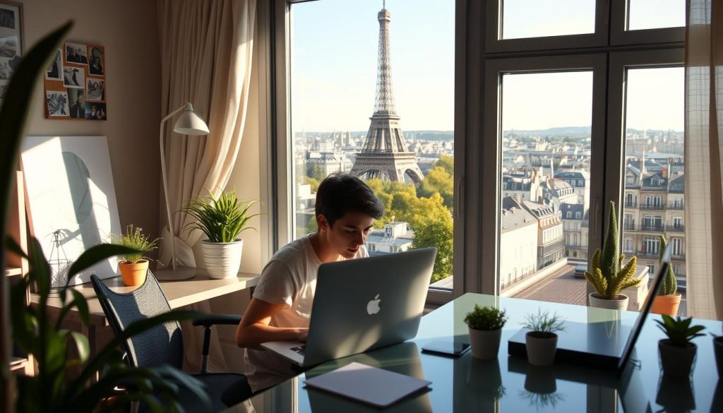 Benefits of remote work for French professionals