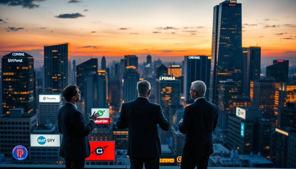 Business development strategies in a competitive market