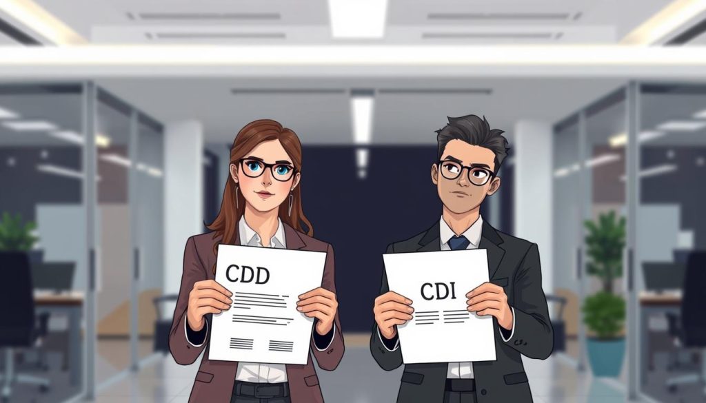CDD CDI portage salarial