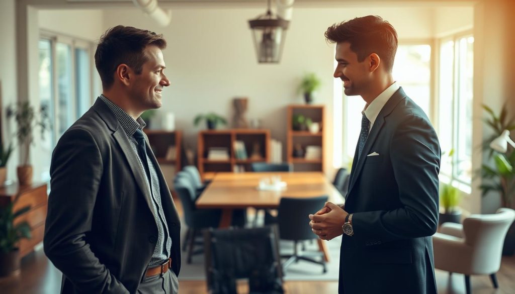 Client consultant relationship building