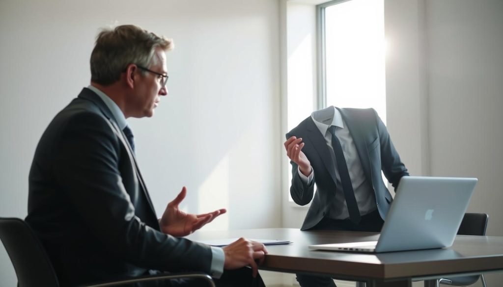 Consultant alertant le client sans retransmettre un secret confidentiel