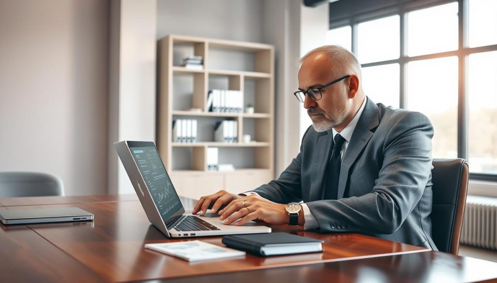 Consultant contrôlant les sources d’un contenu généré par intelligence artificielle