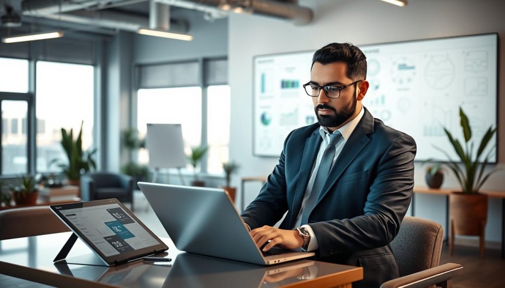 Consultant distinguant tâches exposées et emploi dans une entreprise