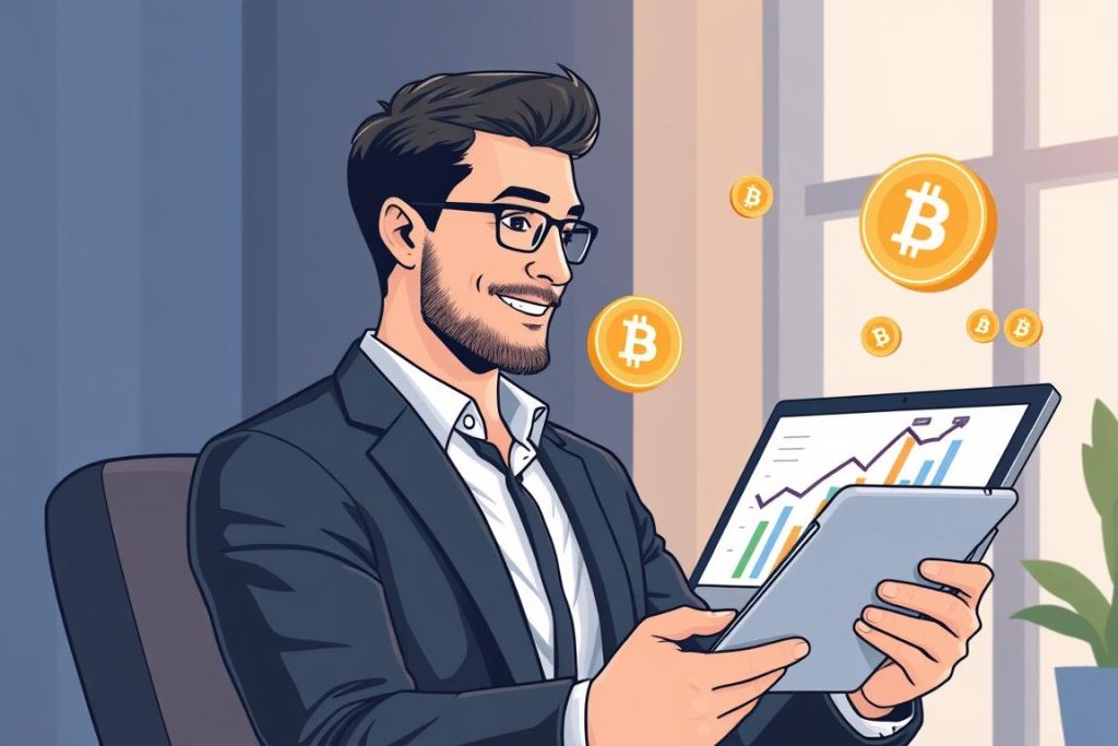 Consultant experiencing benefits of Umalis Group's Bitcoin payroll allocation strategy