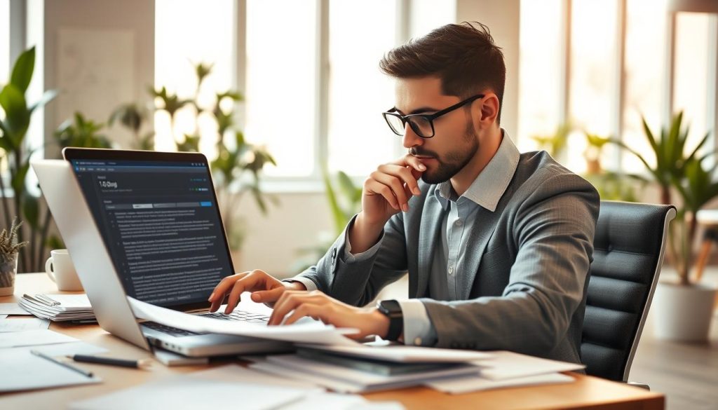 Consultant retirant une donnée client inutile d’un brouillon IA