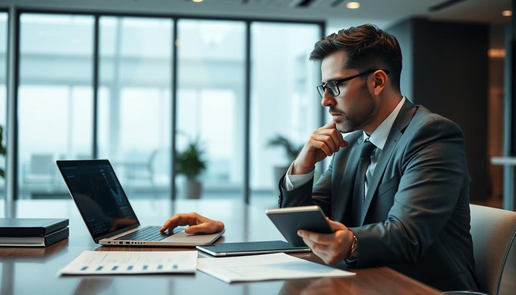 Consultant vérifiant les sorties d’un agent IA avant livraison