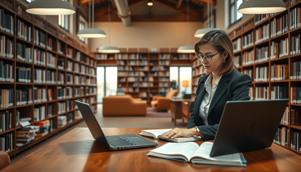 Consultante comparant deux procédures proches dans la bibliothèque