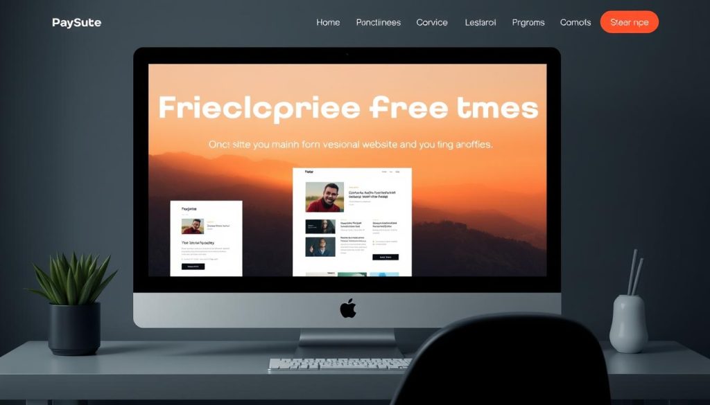Create a professional website that converts visitors into clients using a top-rated website builder for freelancers.