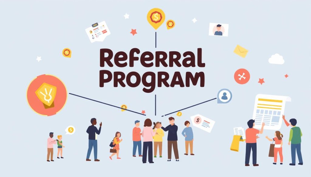 Create a referral program image