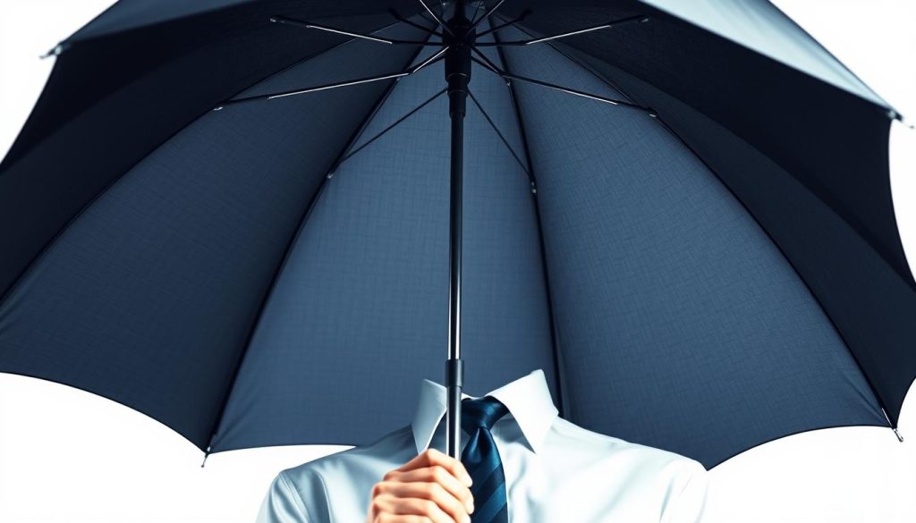 Création d'une image représentant un professionnel évaluant différentes sociétés de portage salarial