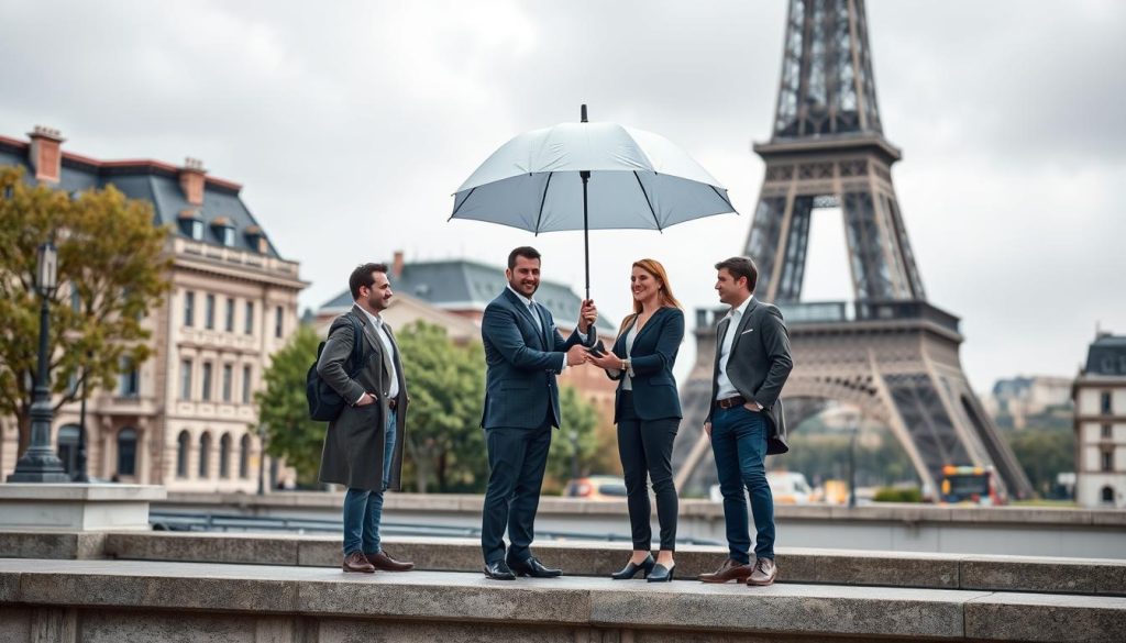 Créer une image représentant les leaders du portage salarial en France
