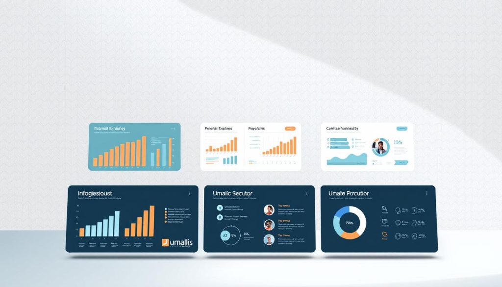 Customizable business infographic templates