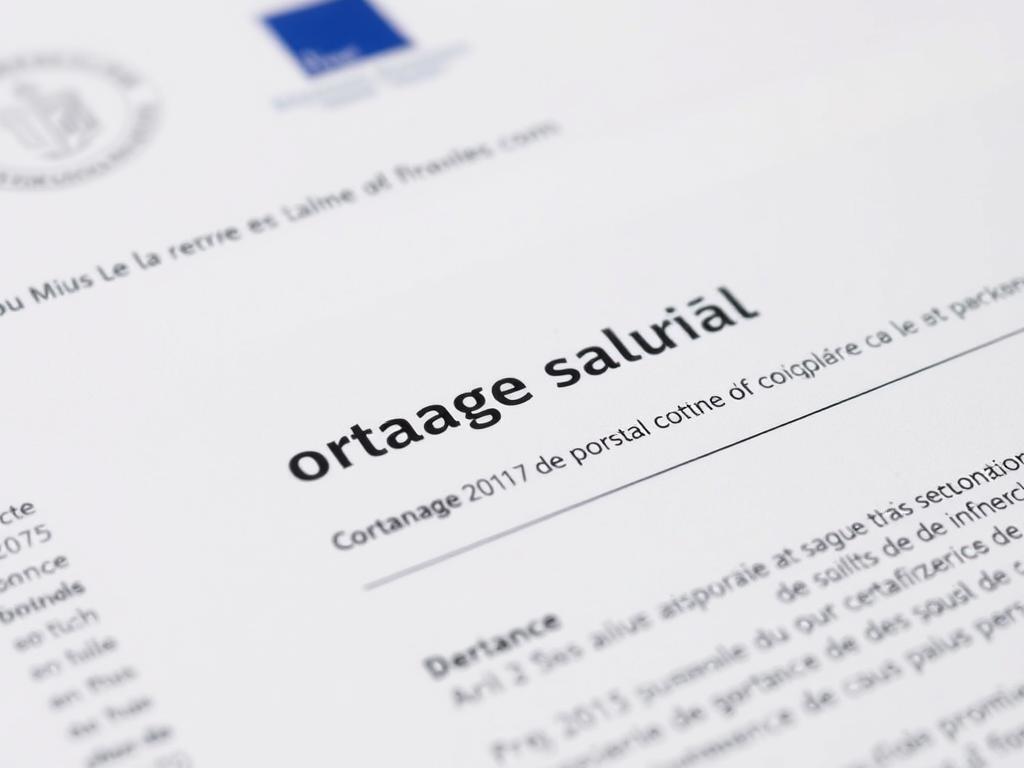 Document juridique illustrant le cadre légal du portage salarial Document juridique illustrant le cadre légal du portage salarial