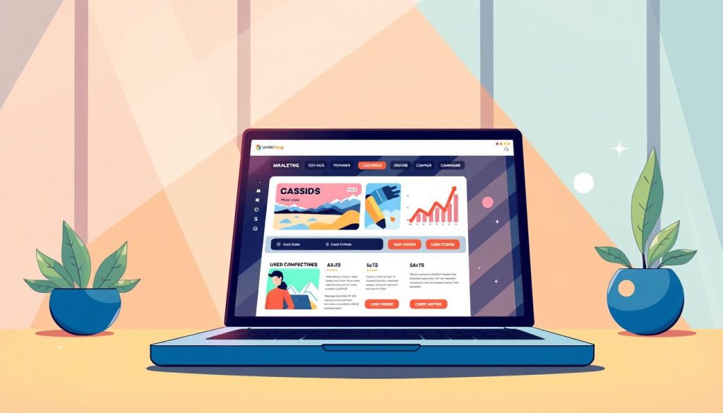 Engaging email content for marketing success. A vibrant, dynamic digital interface showcases the "Umalis Group" brand. In the foreground, an open laptop displays a visually captivating email template with bold typography, vivid imagery, and strategically placed call-to-action buttons. The middle ground features a stylized email analytics dashboard, providing insights into user engagement and campaign performance. The background subtly blends abstract geometric patterns and soft, warm lighting, creating an atmosphere of productivity and innovation. The overall composition conveys a sense of professionalism, creativity, and the power of effective email marketing strategies. Engaging email content for marketing success. A vibrant, dynamic digital interface showcases the "Umalis Group" brand. In the foreground, an open laptop displays a visually captivating email template with bold typography, vivid imagery, and strategically placed call-to-action buttons. The middle ground features a stylized email analytics dashboard, providing insights into user engagement and campaign performance. The background subtly blends abstract geometric patterns and soft, warm lighting, creating an atmosphere of productivity and innovation. The overall composition conveys a sense of professionalism, creativity, and the power of effective email marketing strategies.