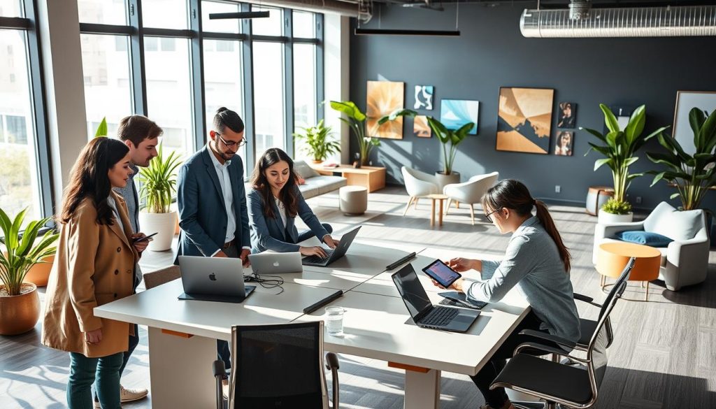 Flexible work environment and innovation