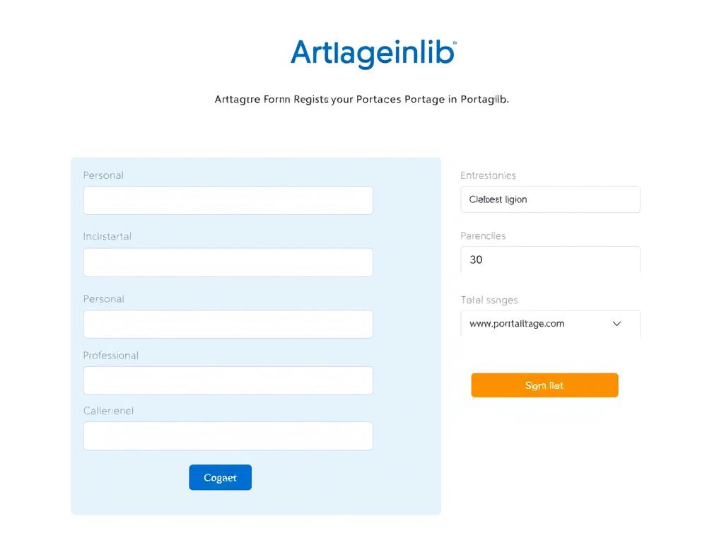 Formulaire d'inscription au portage entrepreneurial Portagelib