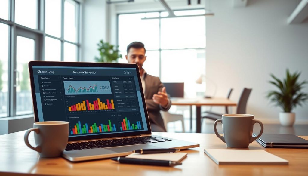 Freelance Income Simulator financial planning tool