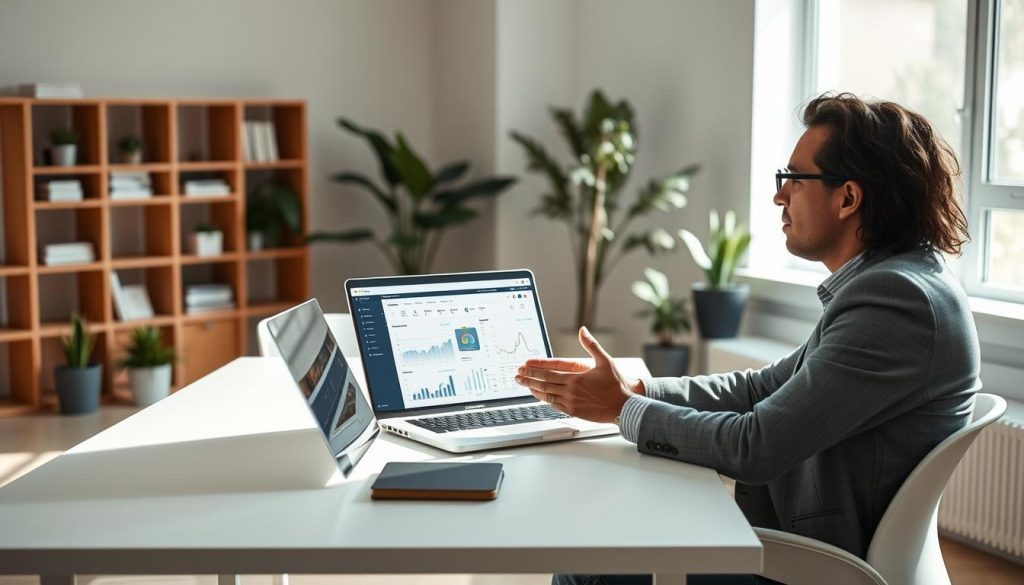 Freelance expliquant les modèles de facturation selon l’utilisation