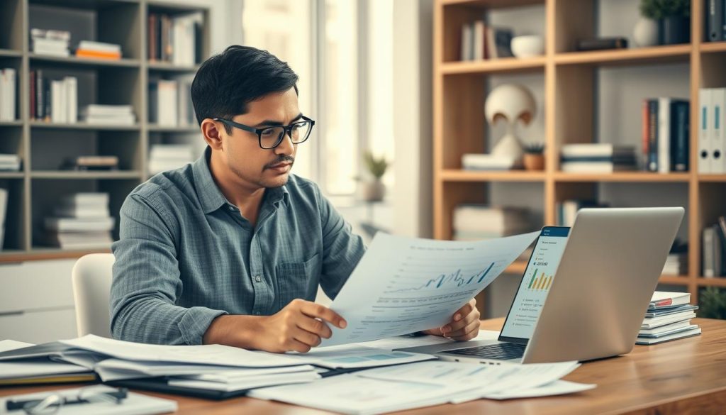Freelance recensant les postes de dépense d’un agent IA