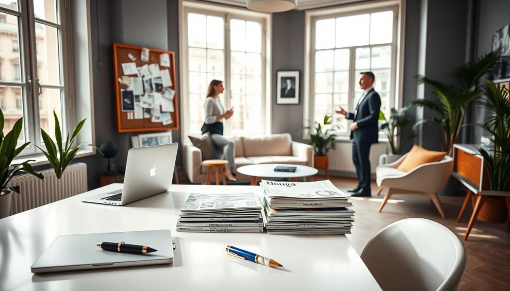 French business communication