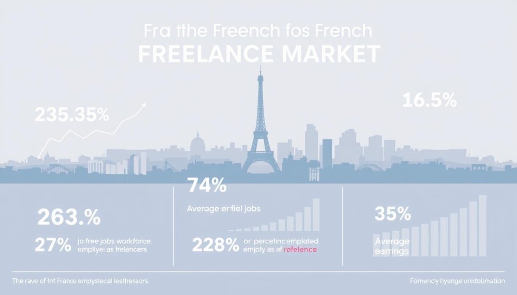 French freelance growth statistics