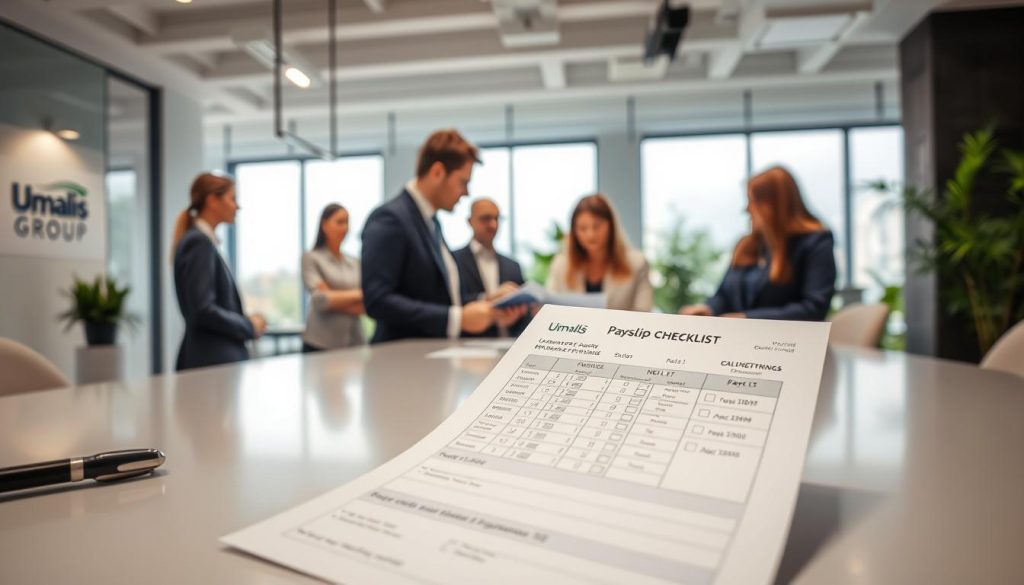 French payslip checklist