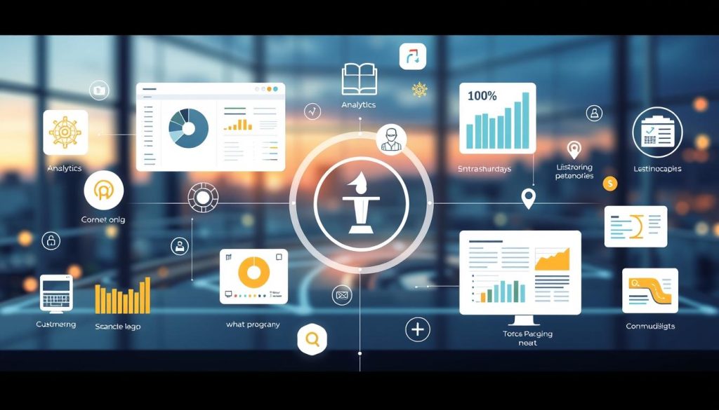 Generate an image representing customer retention tools and technologies