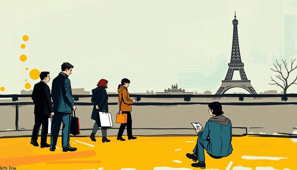 Generate an image representing the registration process for independent contractors in France.