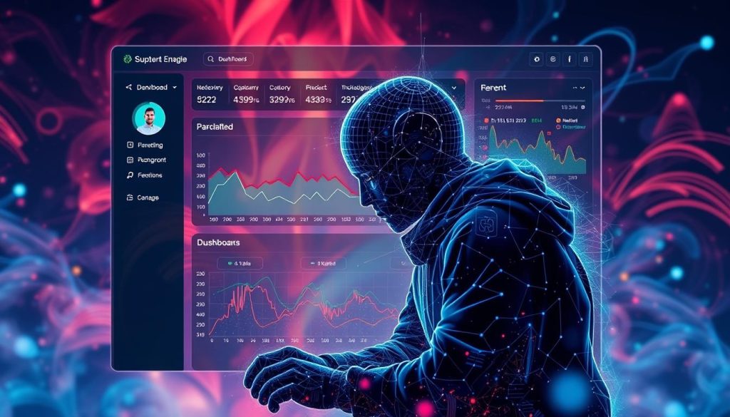 Générer une image de Tableau créant un tableau de bord interactif