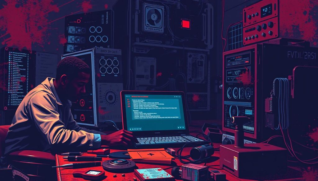 Générez une image de dépannage informatique