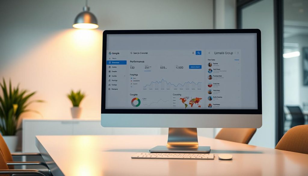 Google Search Console dashboard