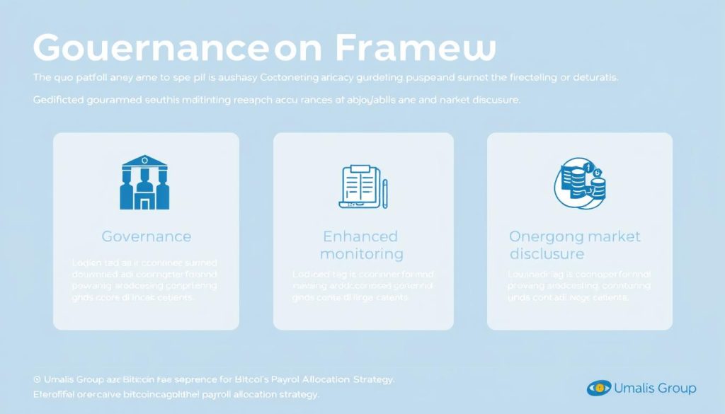 Governance framework for Umalis Group Bitcoin payroll allocation with regulatory compliance elements