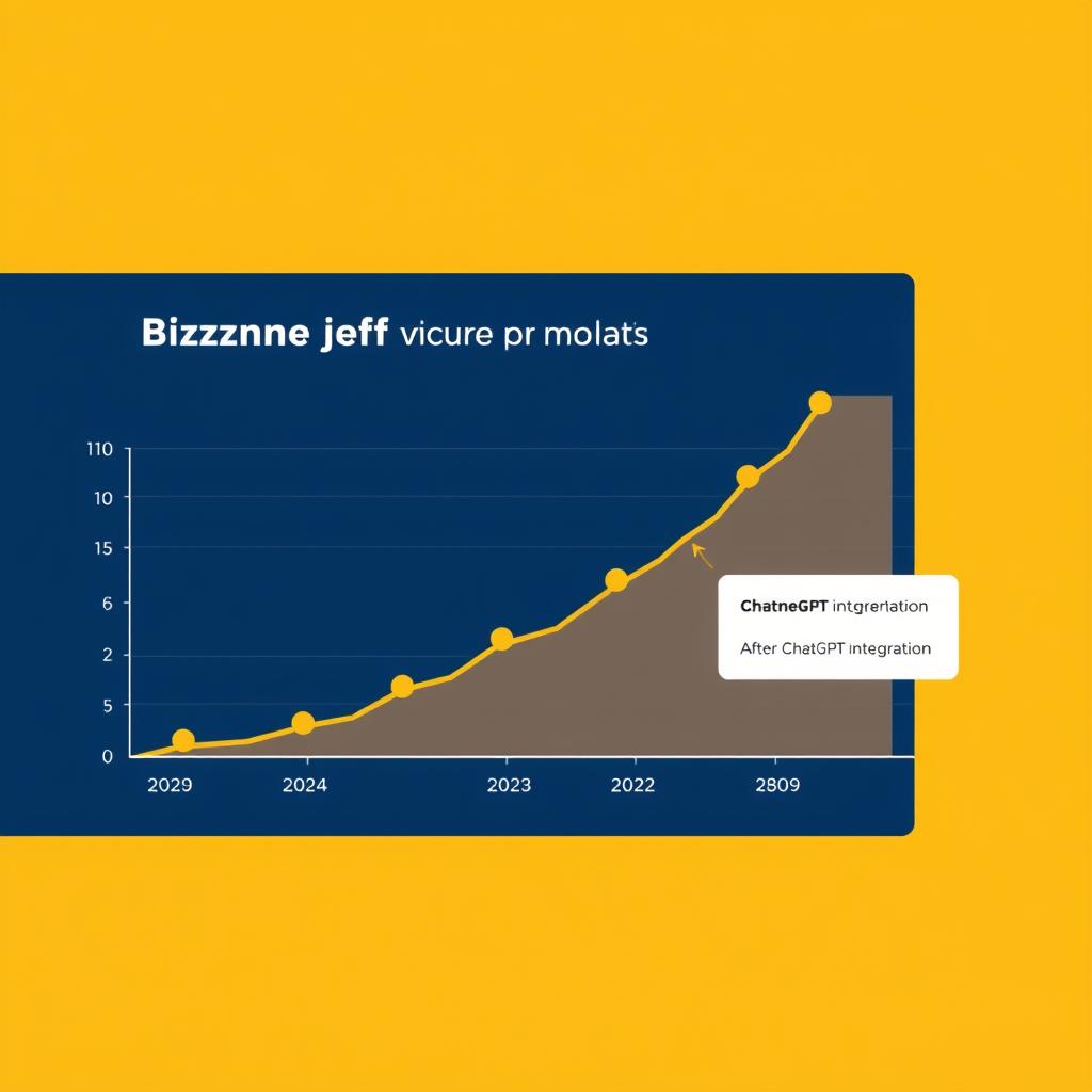 Graphique de croissance de Bizme.fr depuis l'intégration de ChatGPT Graphique de croissance de Bizme.fr depuis l'intégration de ChatGPT