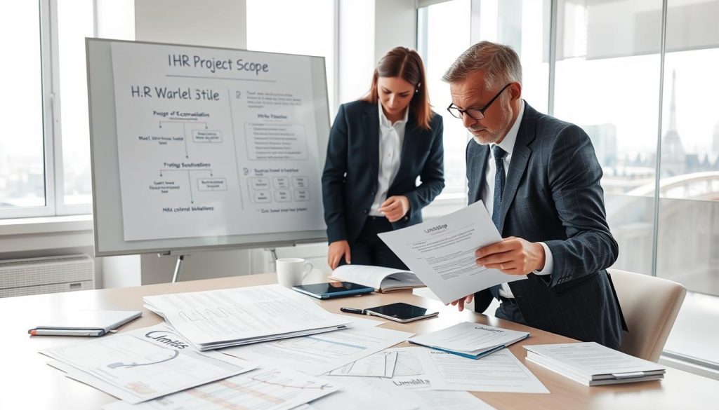HR project scope and limits