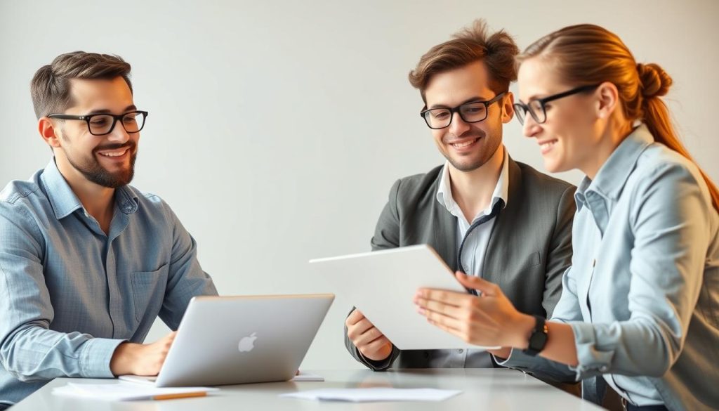 Image de consultants en portage salarial