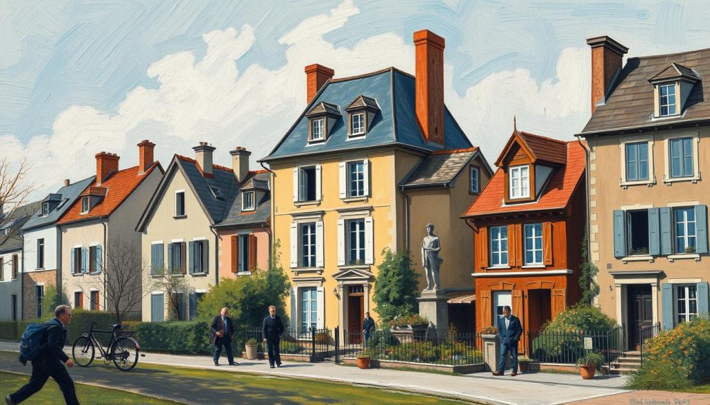 Image de maisons France services avec des conseillers aidant des citoyens