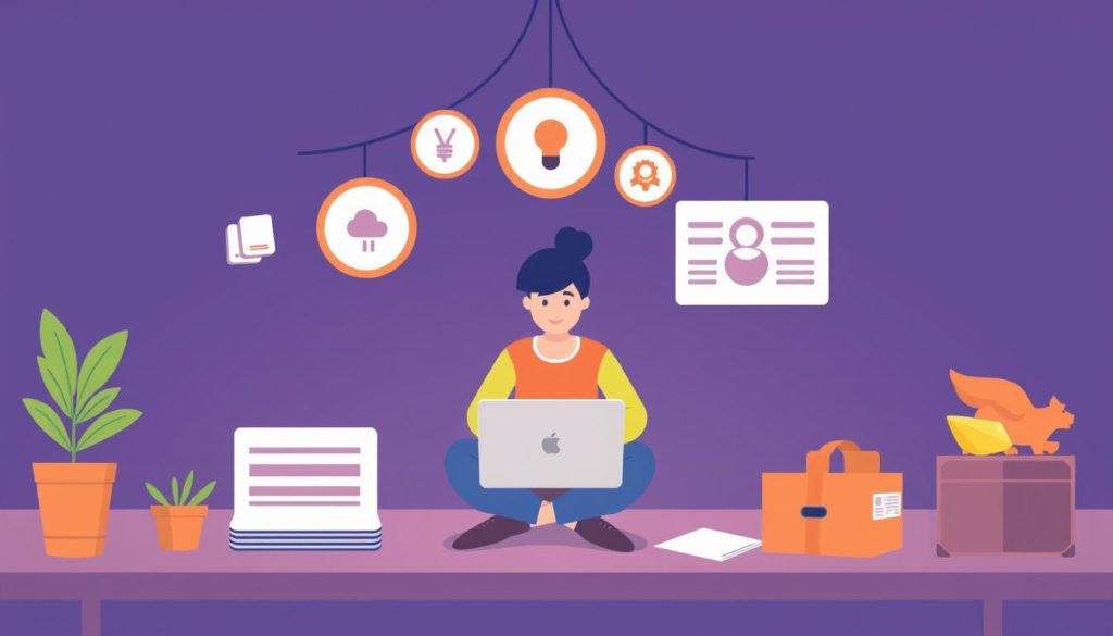 Image de représentation du fonctionnement du portage salarial freelance