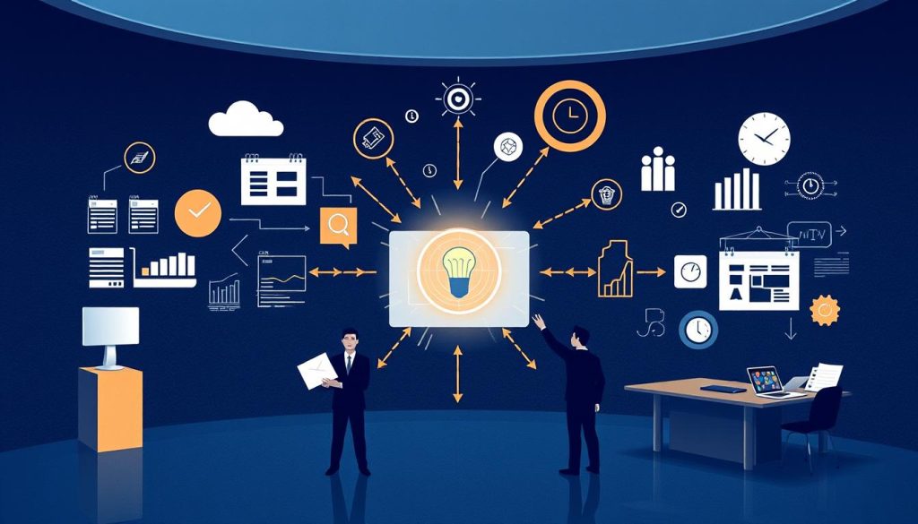 Image de transformation organisationnelle réussie