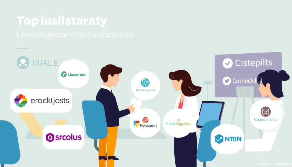 Image generation prompt for best portage salarial companies in informatique