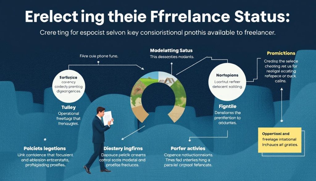 Image related to choosing the right freelance status