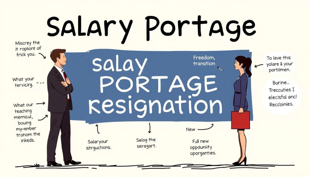Image related to "démission portage salarial"