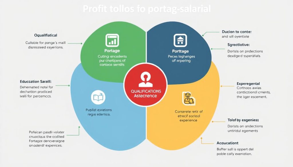 Image related to qualifications required for portage salarial