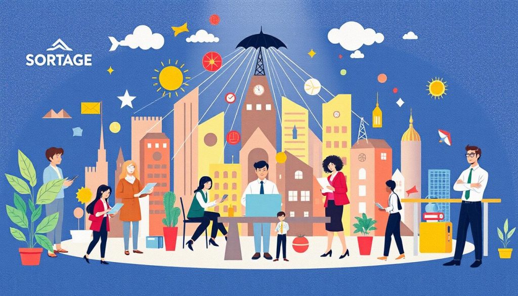 Image related to various professional opportunities in portage salarial