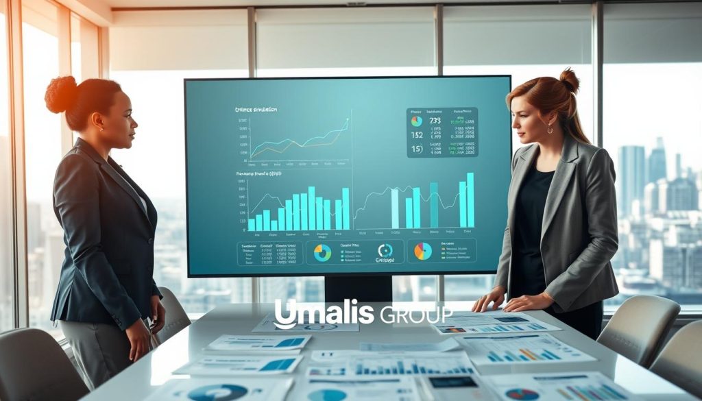 Income simulation for project success