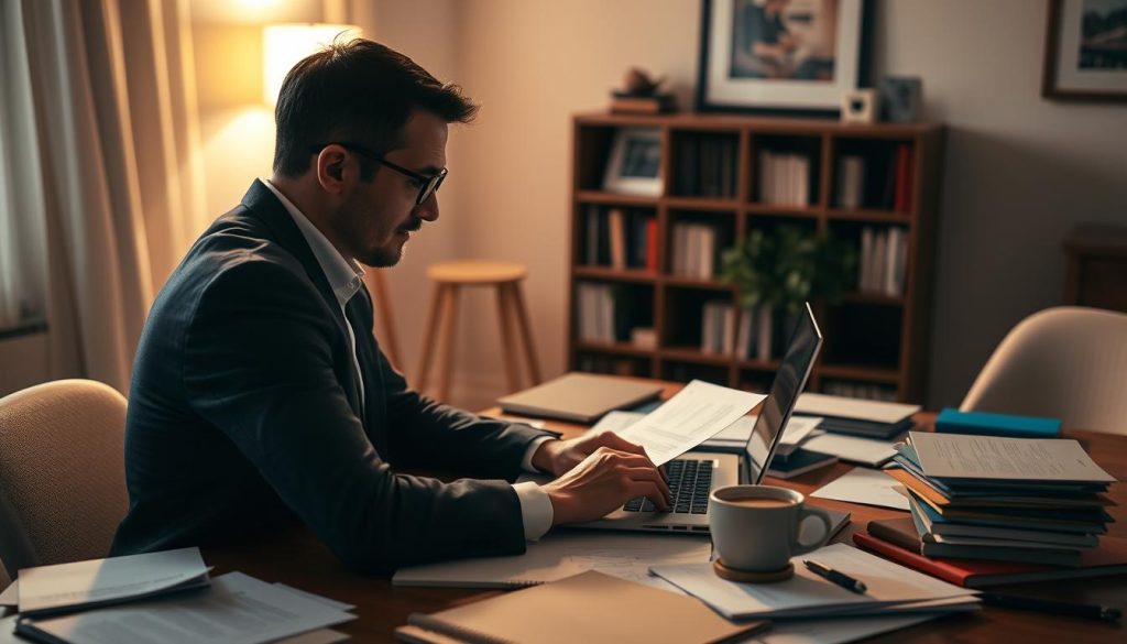 Initiating project hiring process