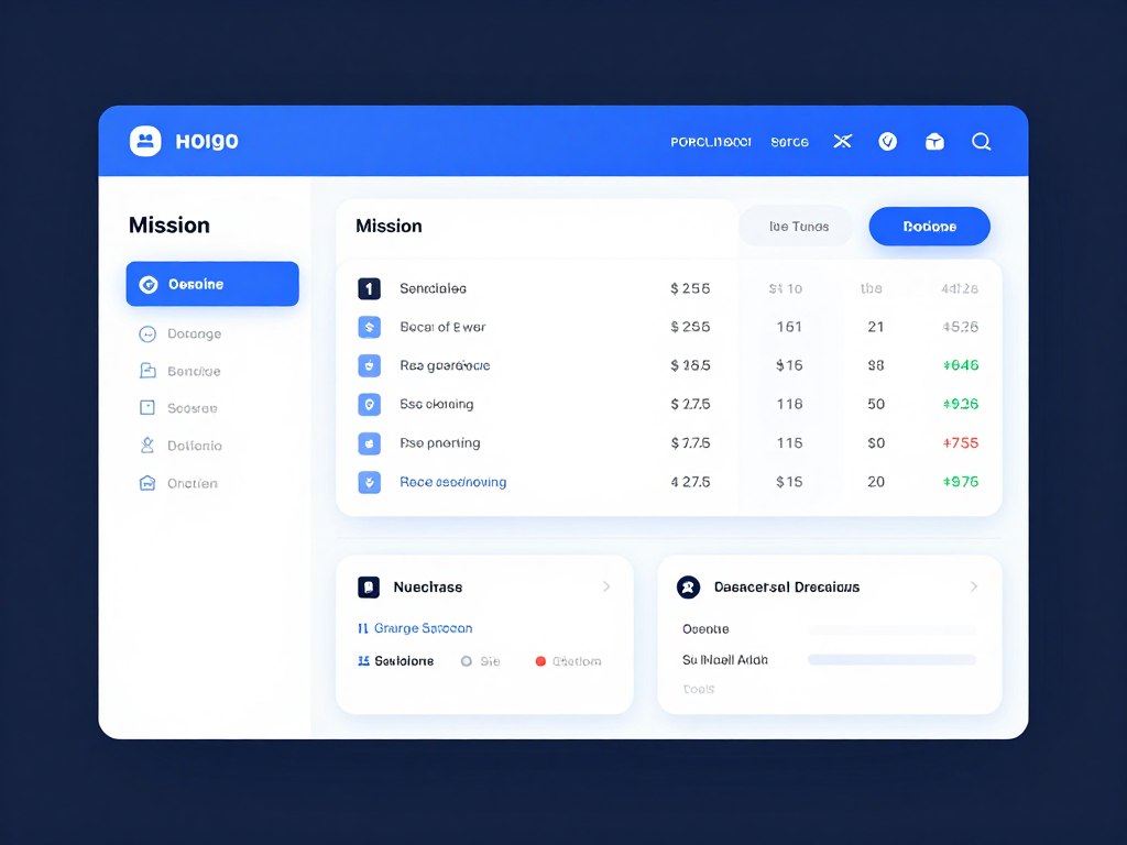 Interface digitale d'une société de portage salarial moderne en 2026